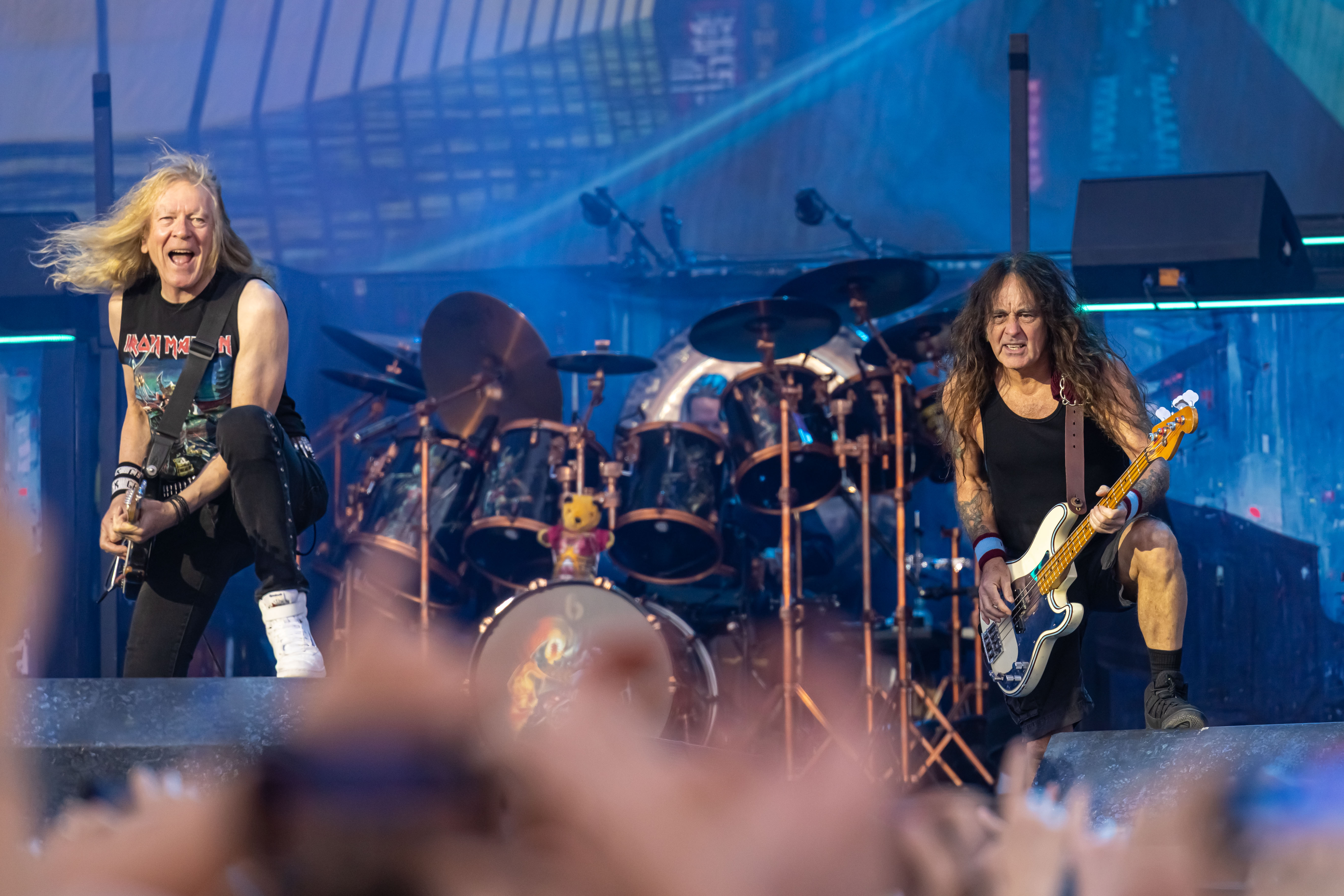 Janick Gers & Steve Harris